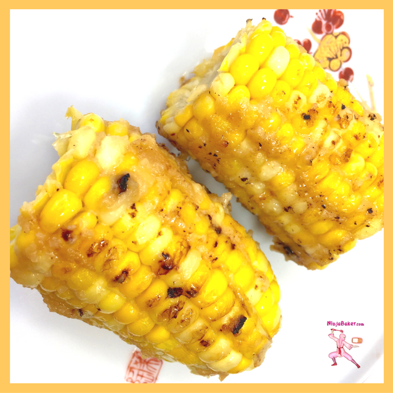 Japanese miso glazed corn easy recipe side dish Japanese miso glazed corn easy recipe side dish